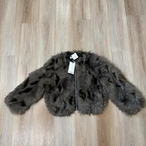 Apparis lillet patchwork bomber brand